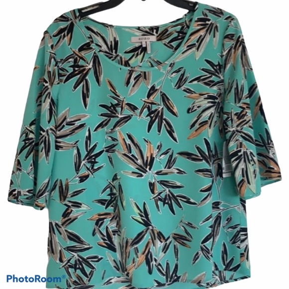 ZOZO Multi Color 3/4 Sleeve Blouse  Size: Small - Picture 2 of 8